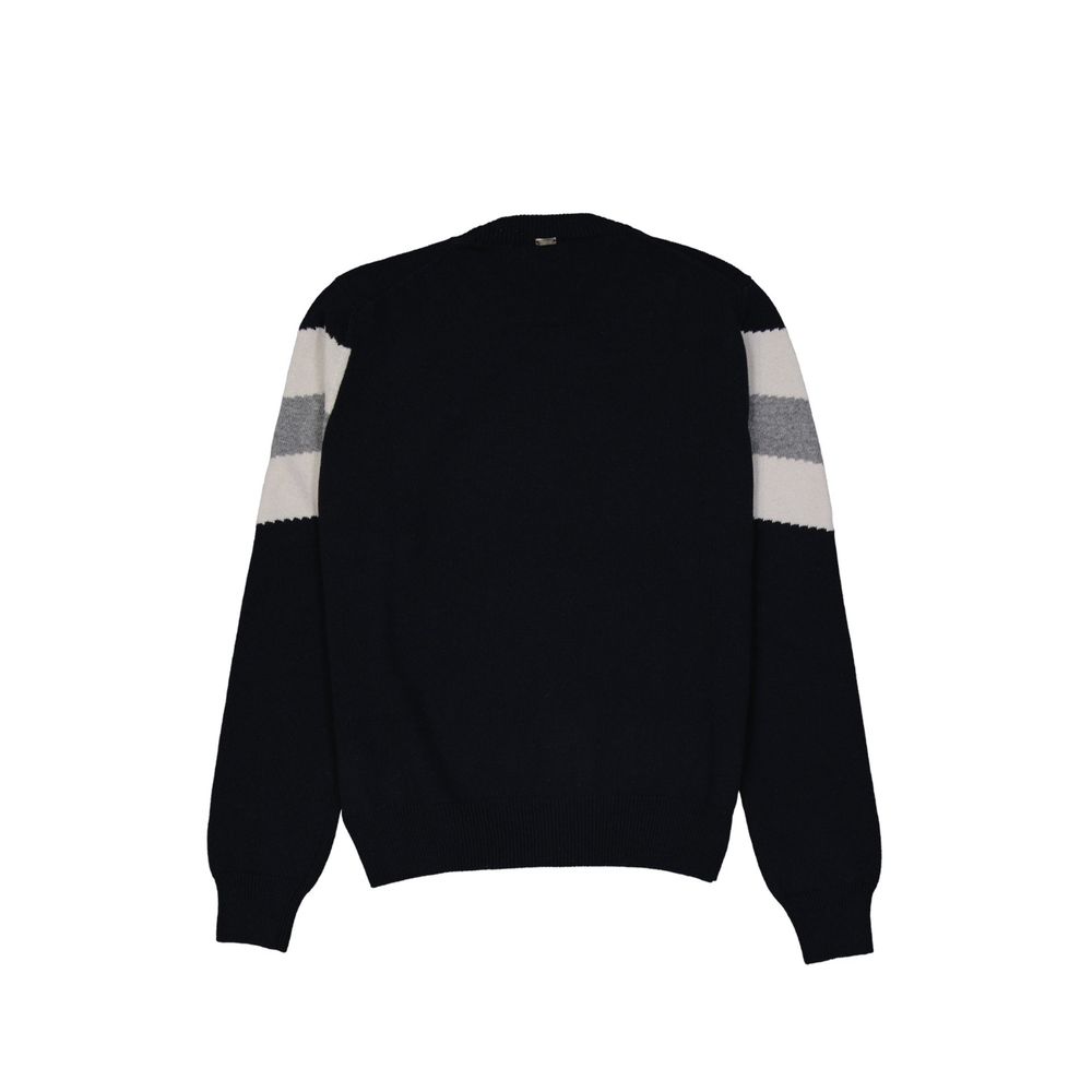 Blue Wool Sweatshirt
