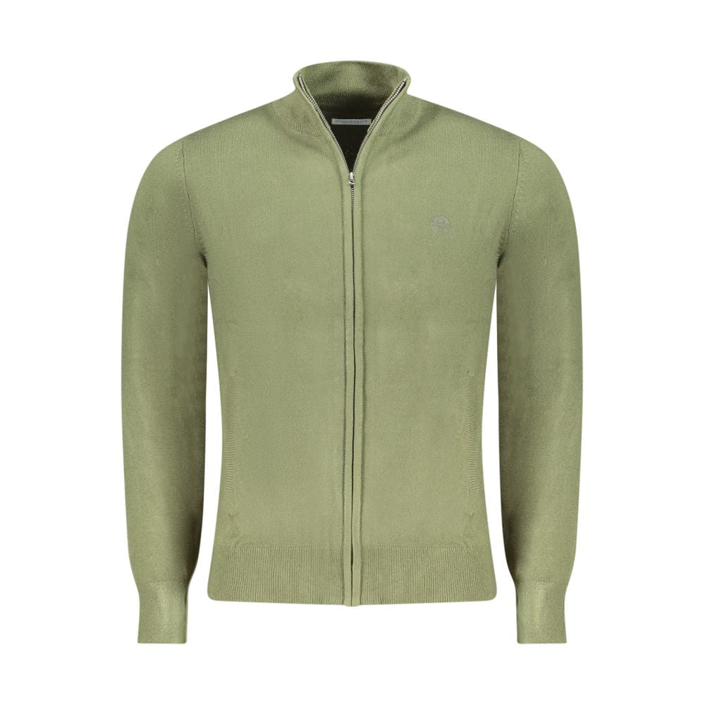Bicolor Nylon Cardigan