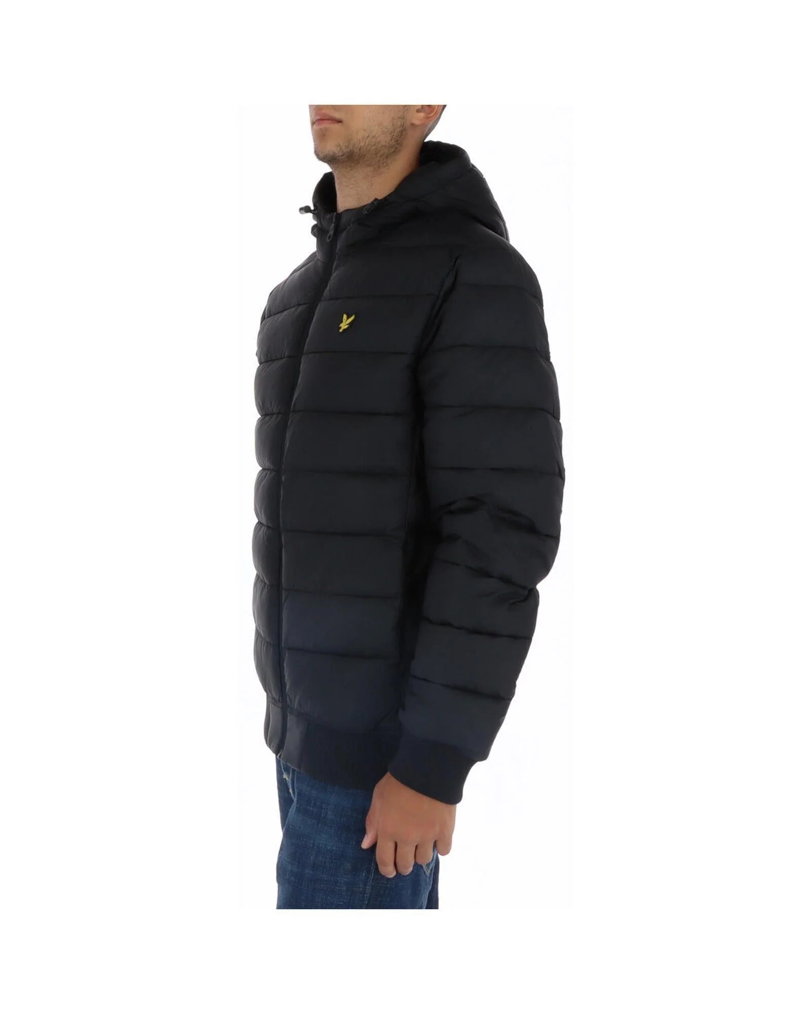 Gray Elastane Clothing