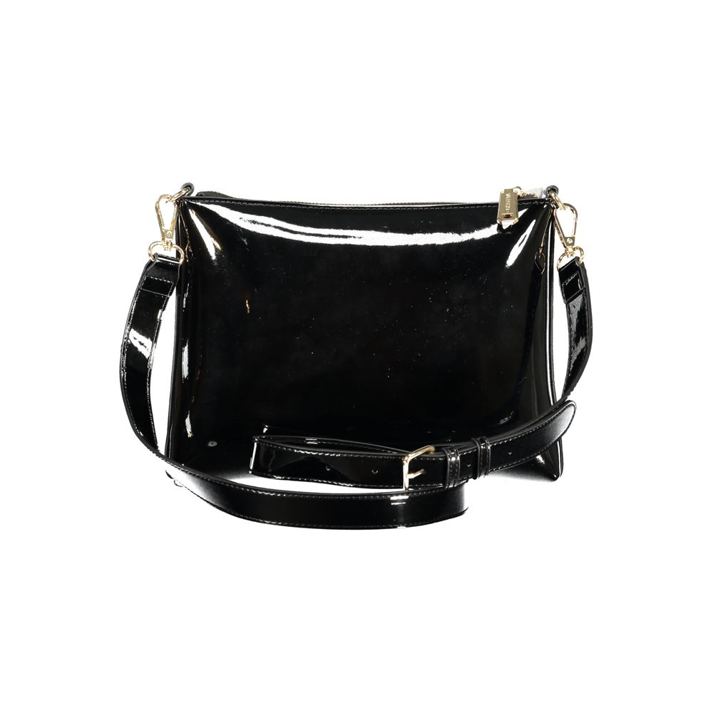 Black Polyurethane Women's Bag