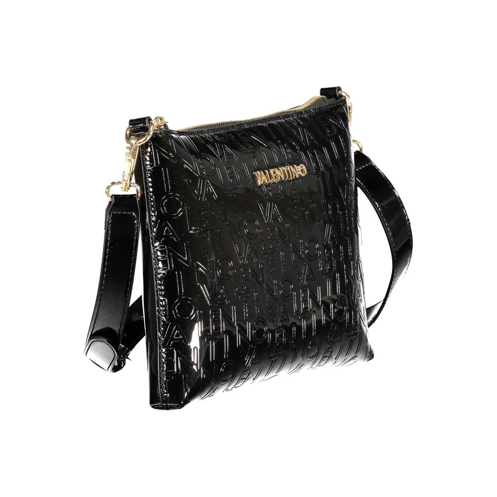 Black Polyurethane Women's Bag