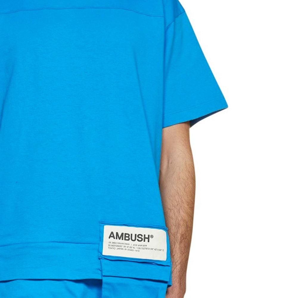 Blue Cotton T-Shirt