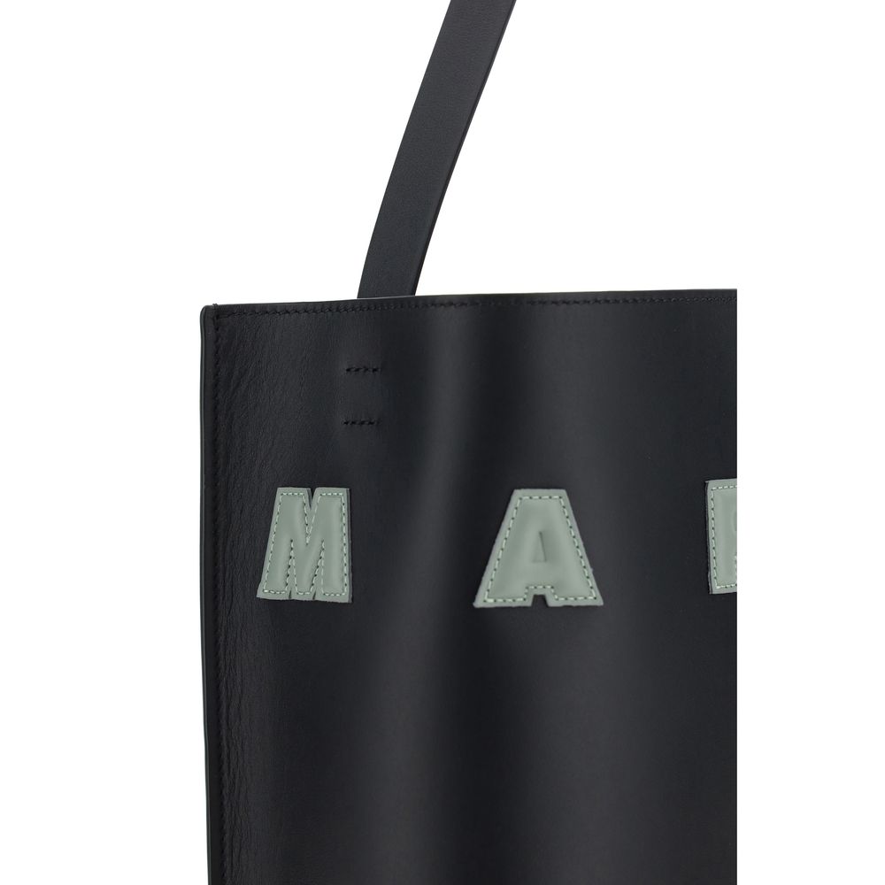 Black Calf Leather Bos Taurus Shoulder Bag