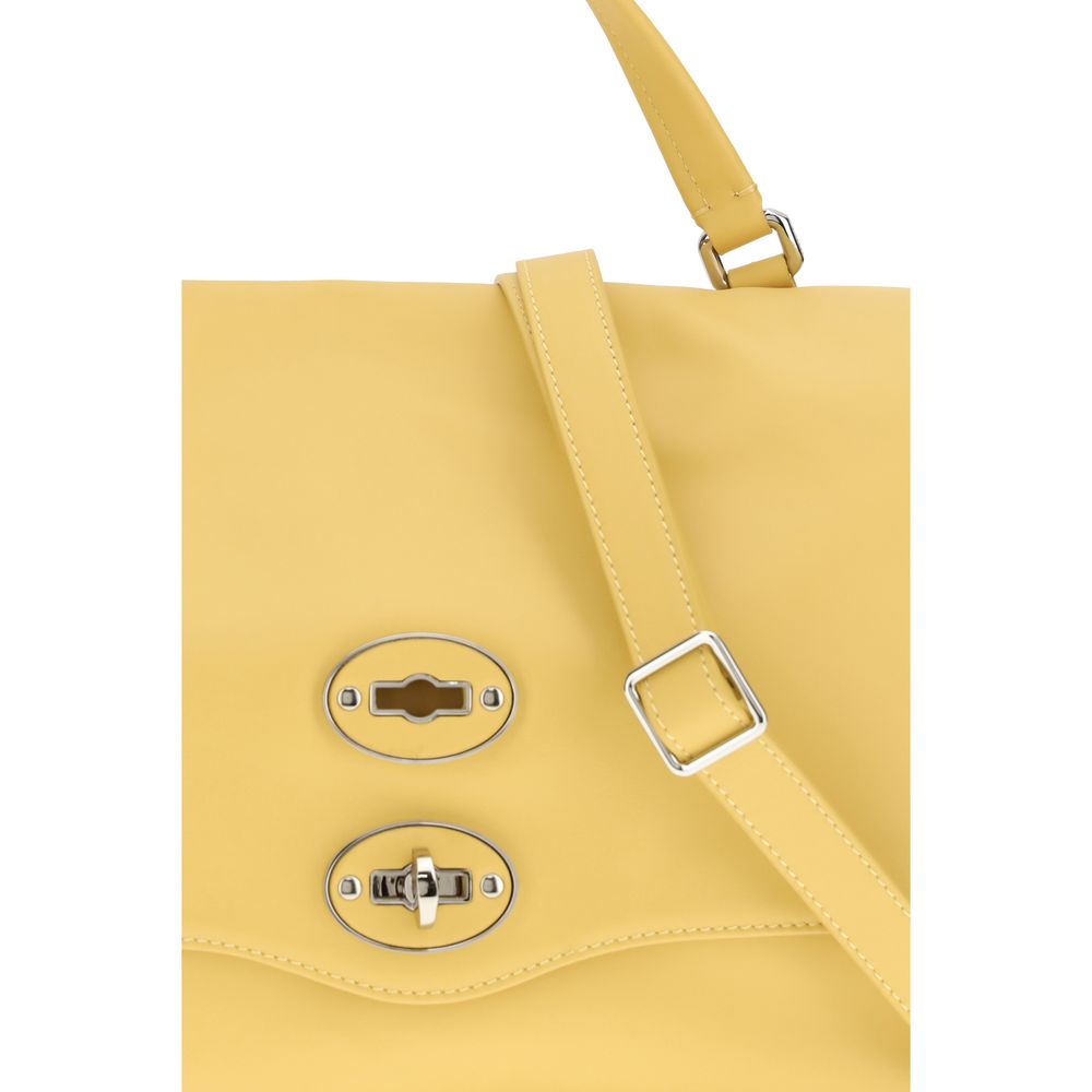 Bicolor Calf Leather Bos Taurus Shoulder Bag
