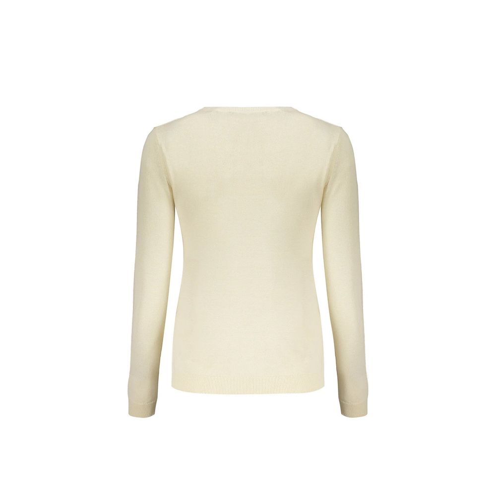Beige Cotton Sweater