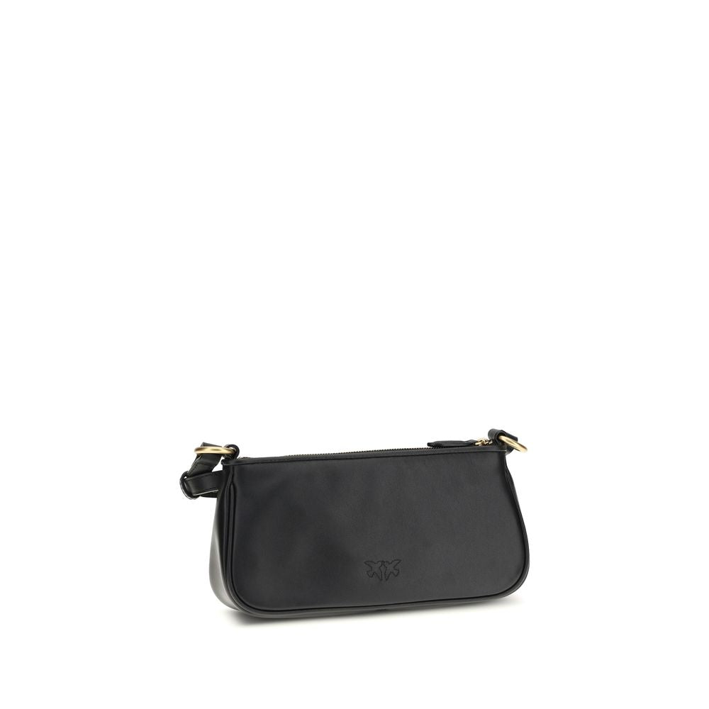 Black Calf Leather Bos Taurus Shoulder Bag