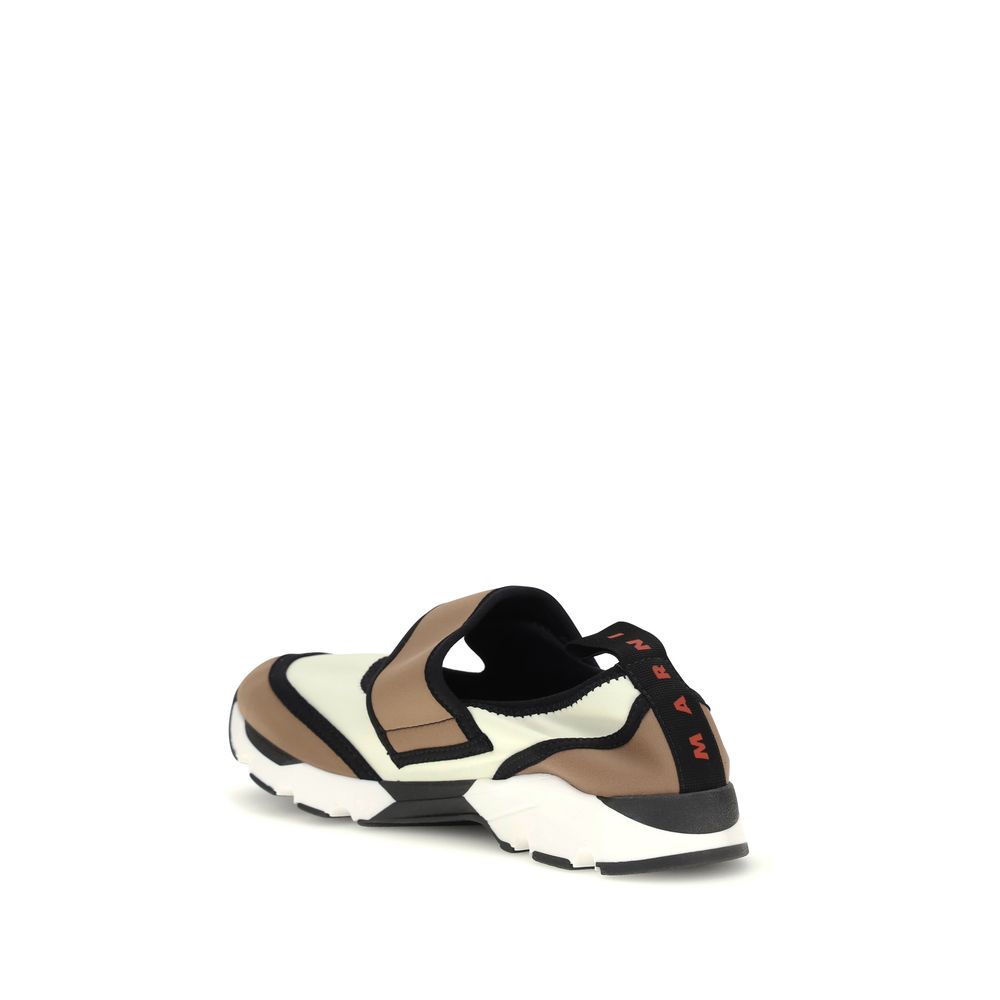 Multicolor Polyamide Athletic Sneakers
