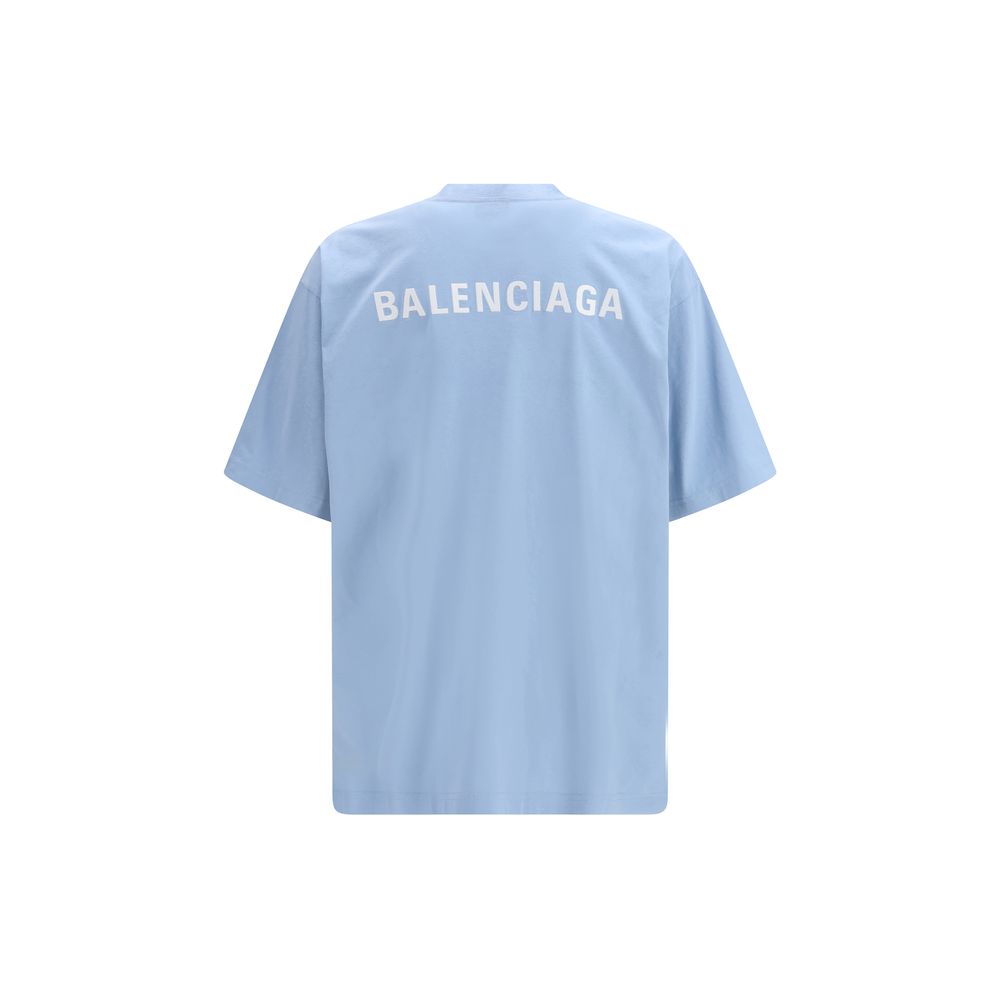 Light Blue Cotton T-Shirt