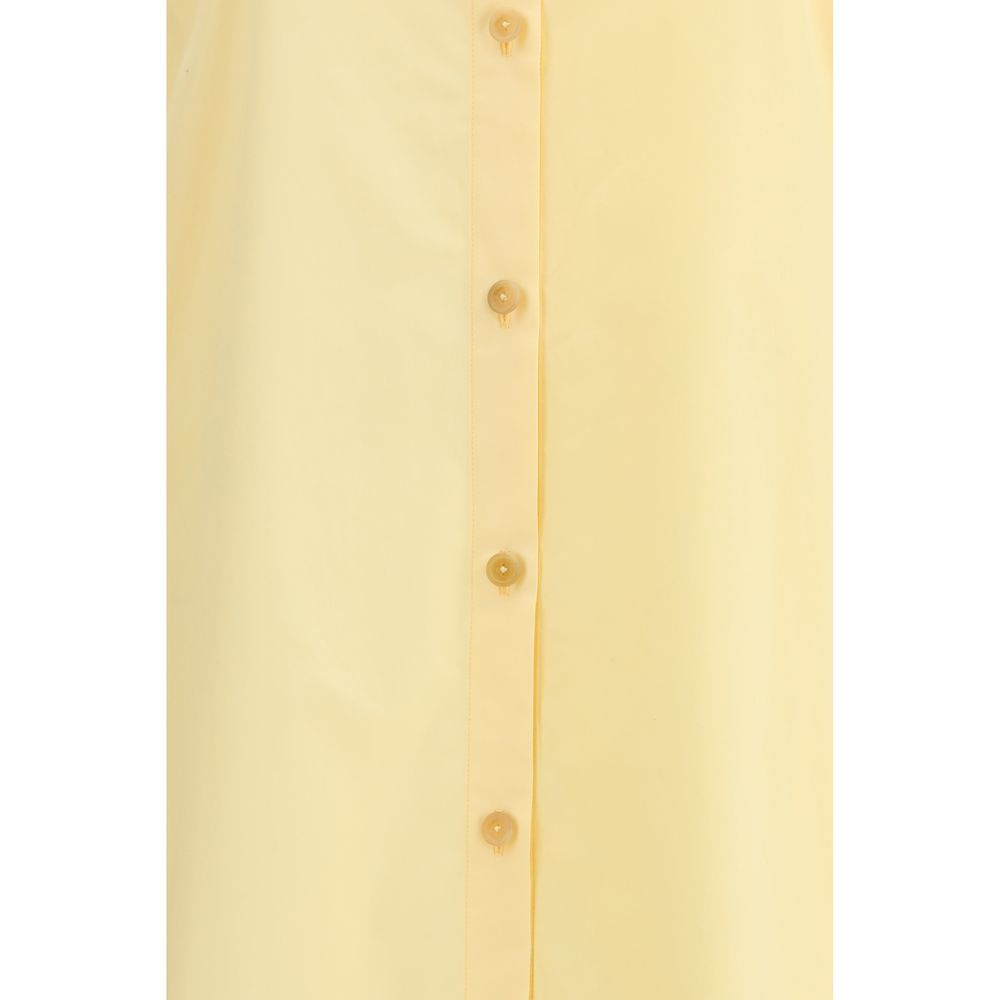 Bicolor Cotton Casual Dress