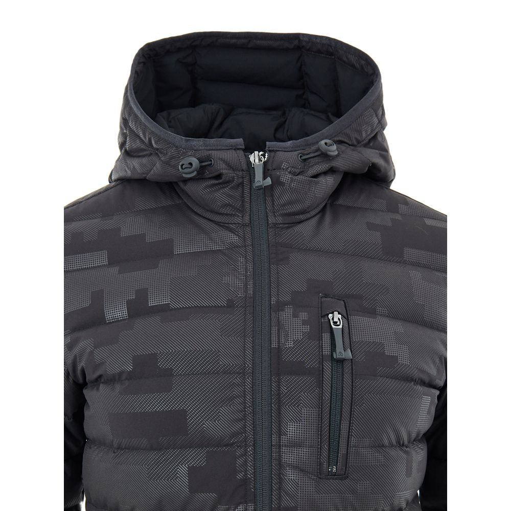 Black Nylon Coat
