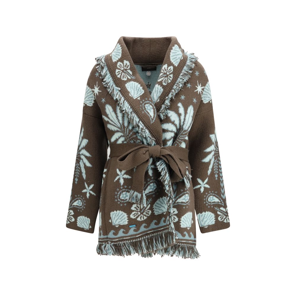 Brown Wool Cardigan