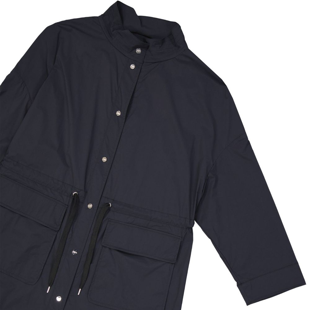 Black Polyamide Coat