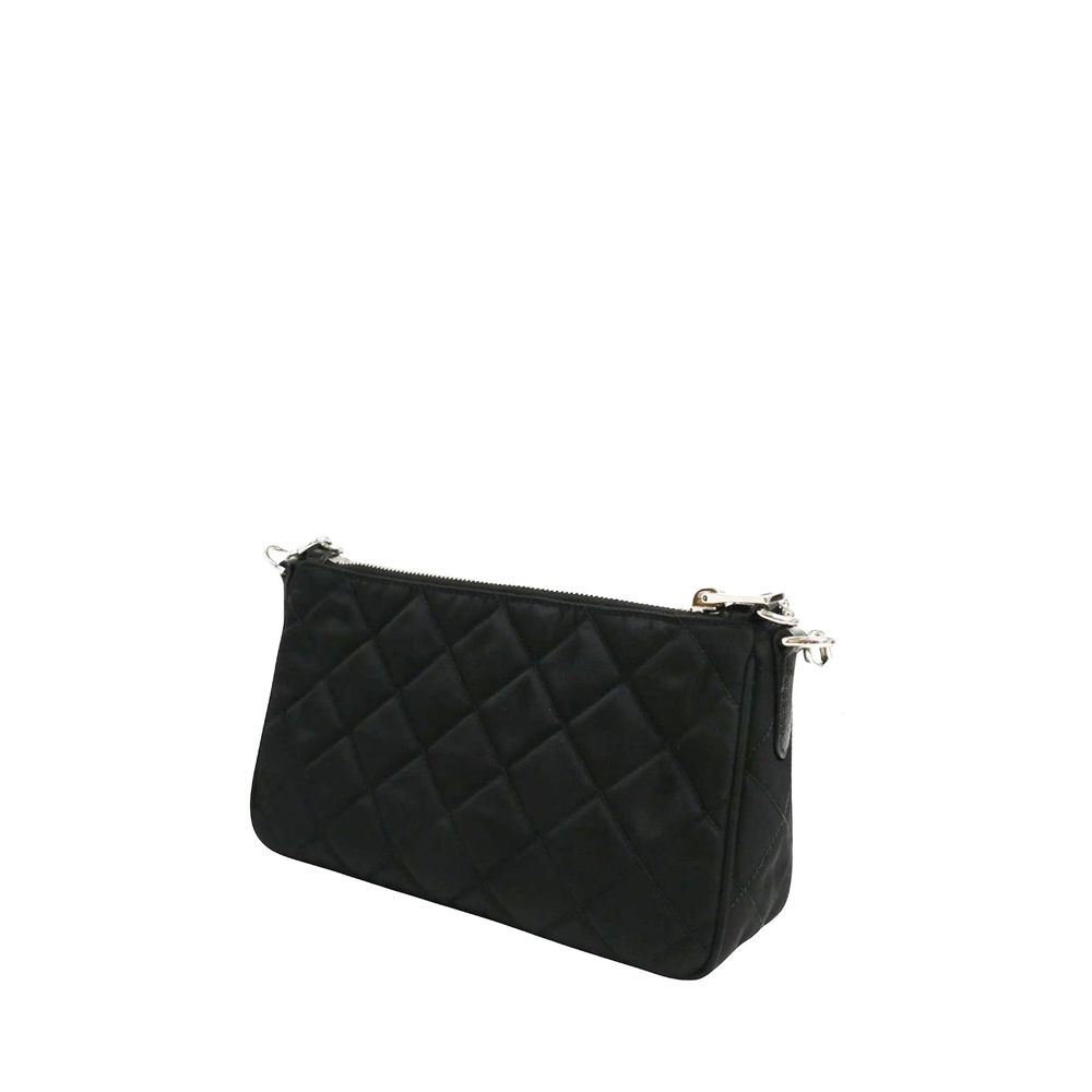 Black Nylon Shoulder Bag