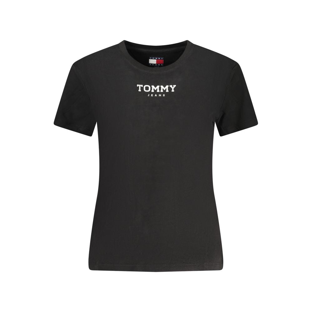 Black Cotton T-Shirt