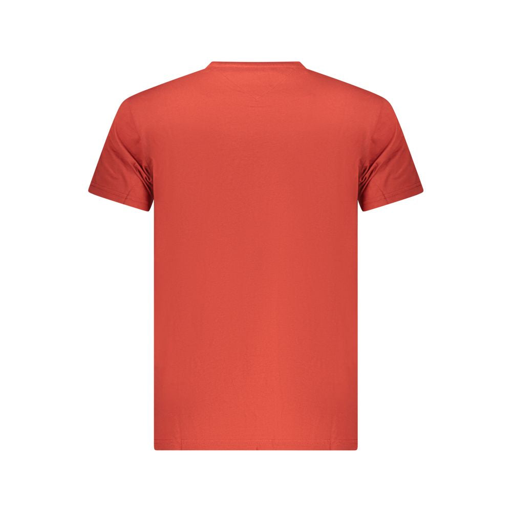 Red Cotton Men Shirt