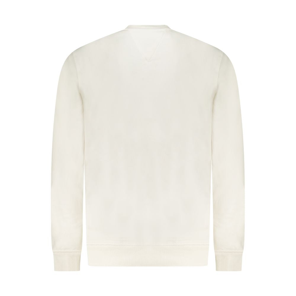 White Cotton Women's Sweatshirt