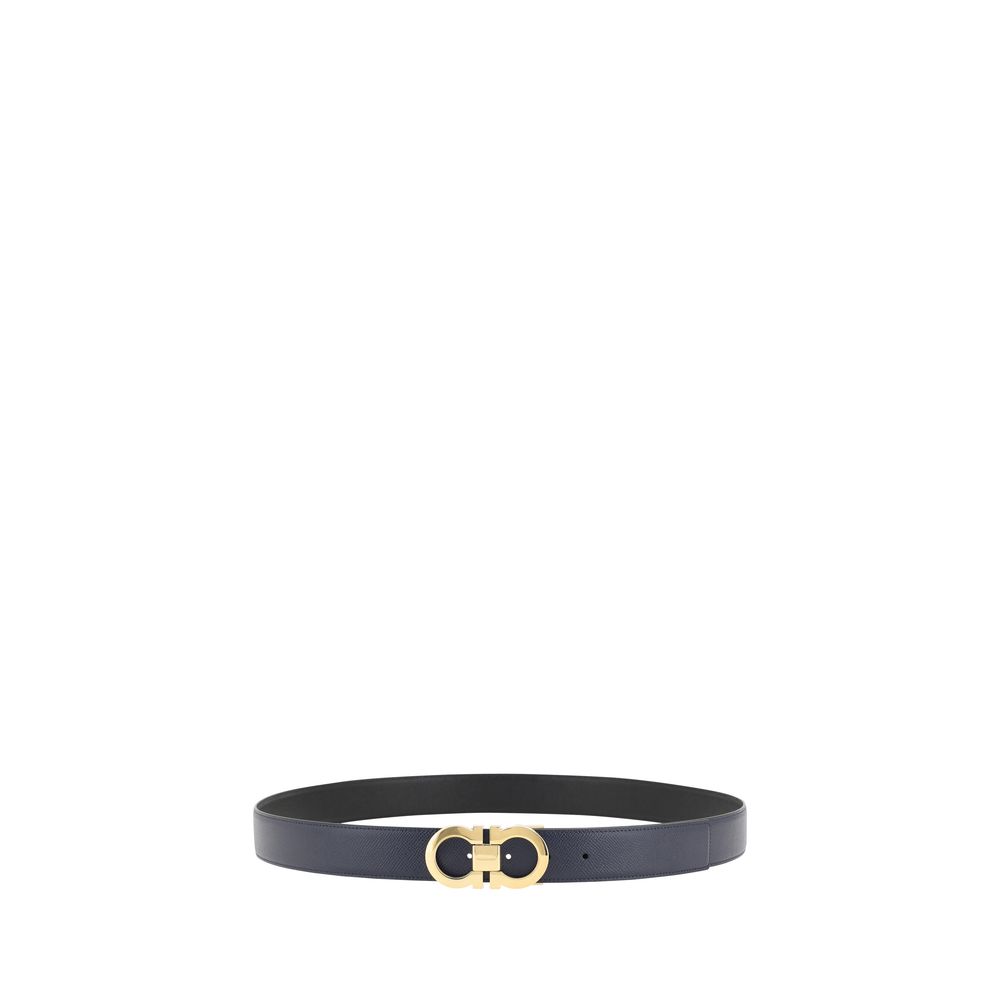 Blue Calf Leather Bos Taurus Belt
