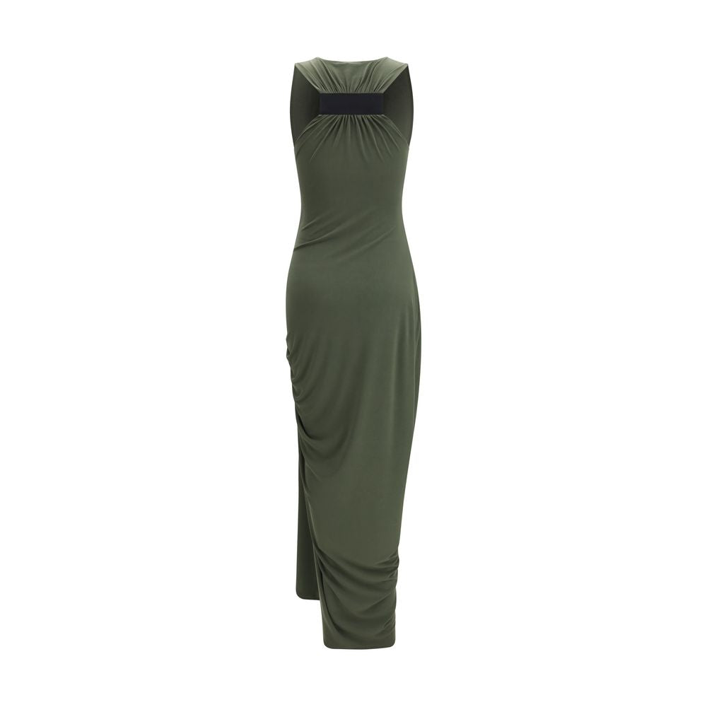 Bicolor Polyester Casual Dress