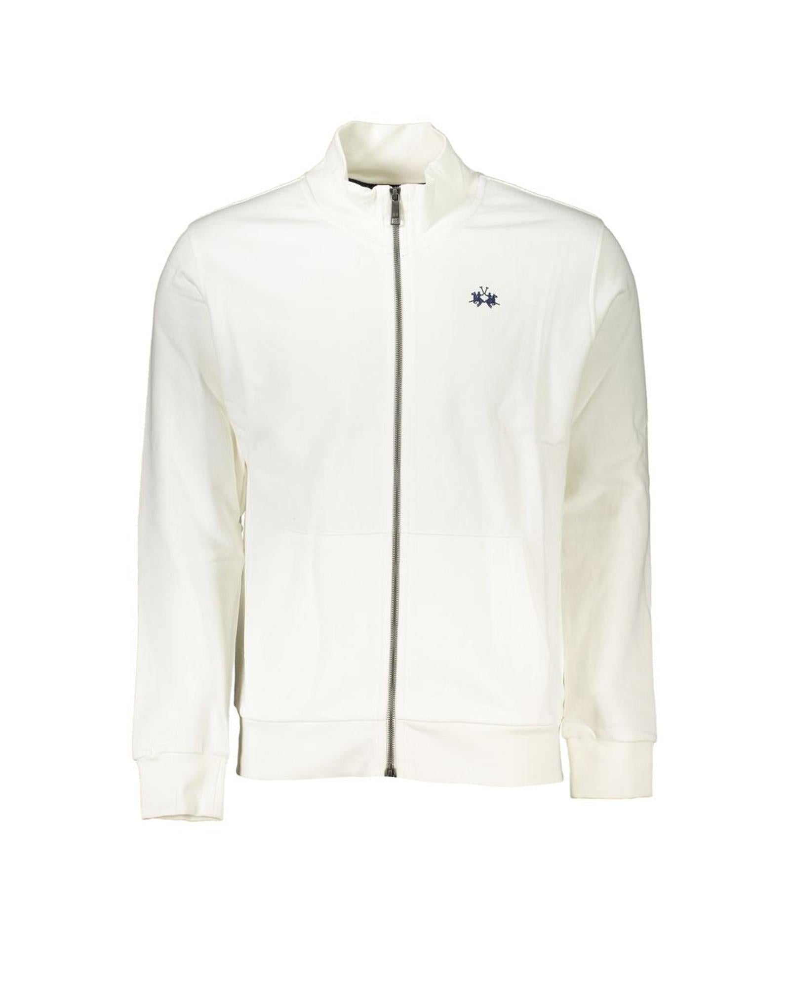 White Cotton Sweatshirt
