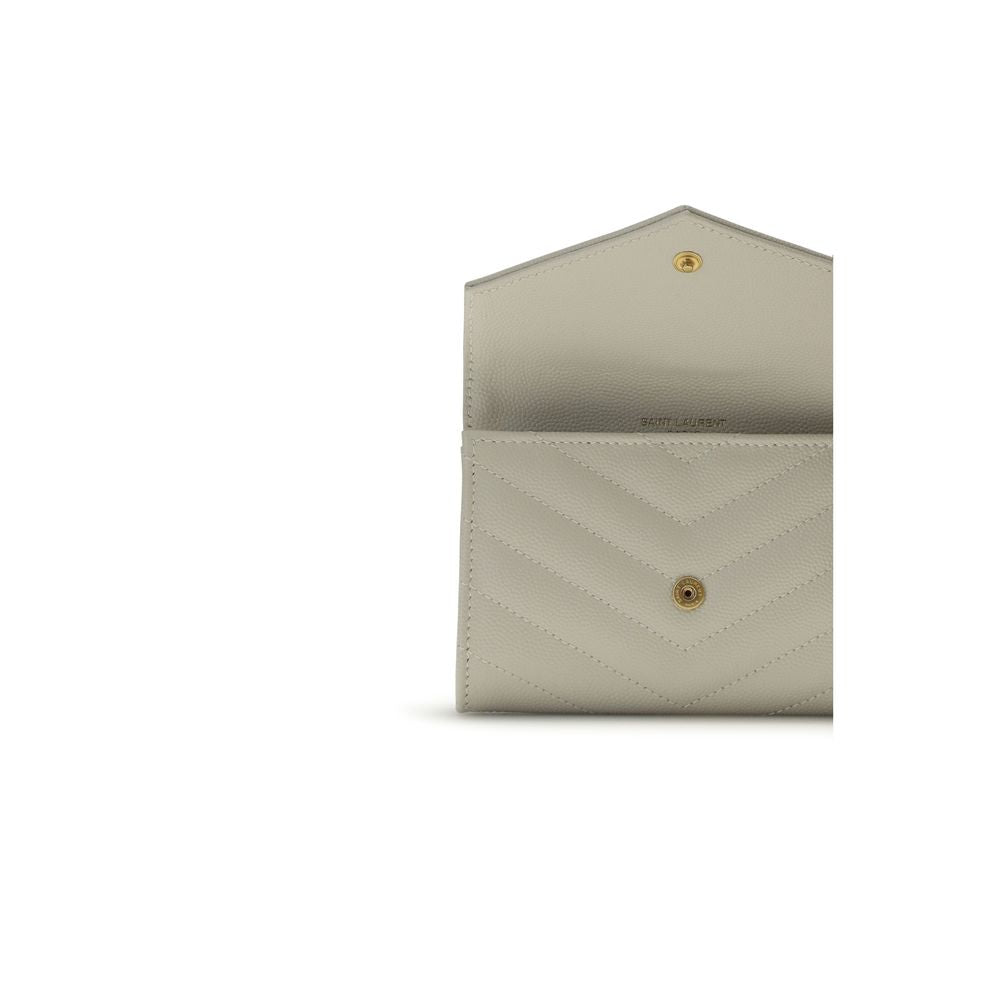 Cream Calf Leather Bos Taurus Wallet