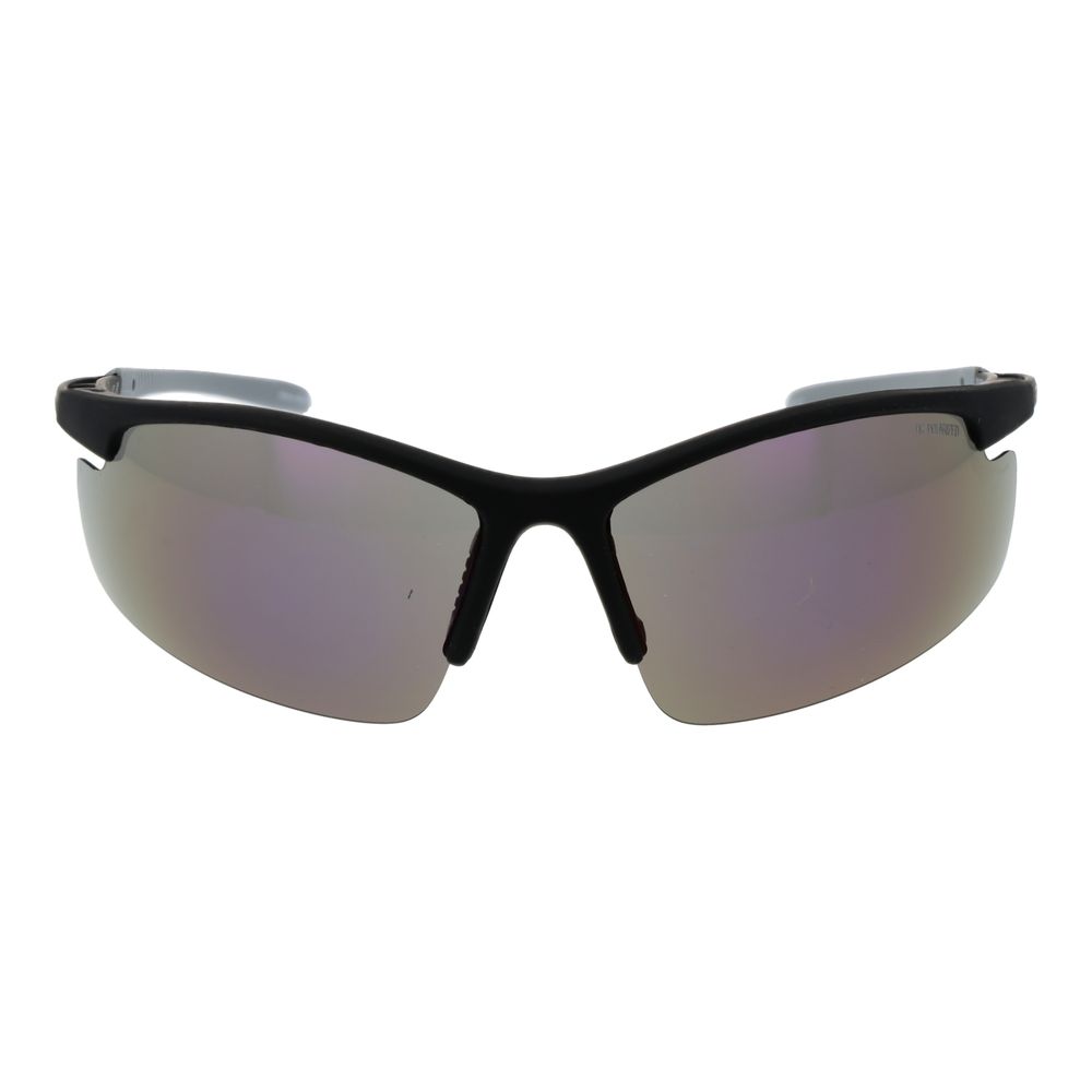 Blue Stainless Steel Sunglasses