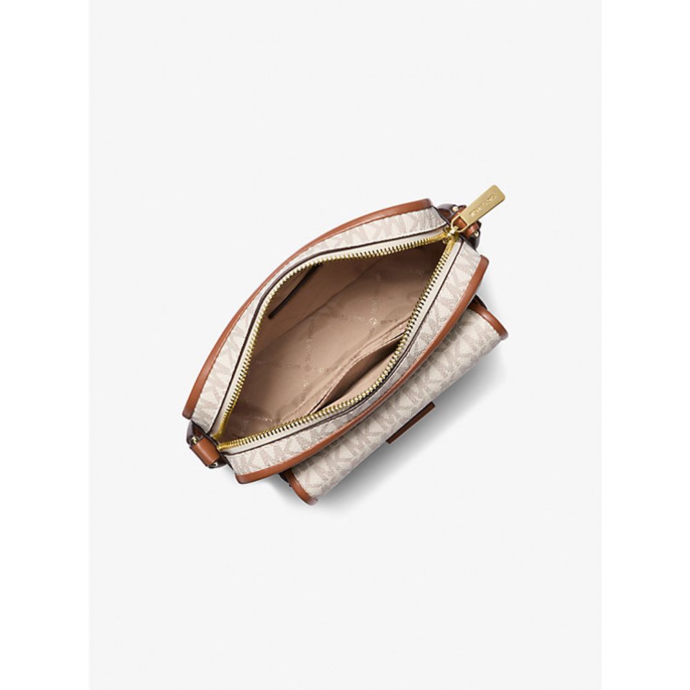 Beige Fur Crossbody Bag