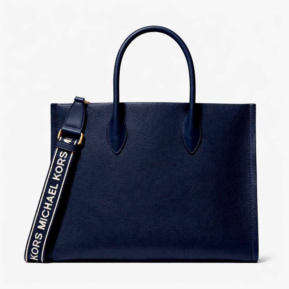 Blue Fur Shoulder Bag