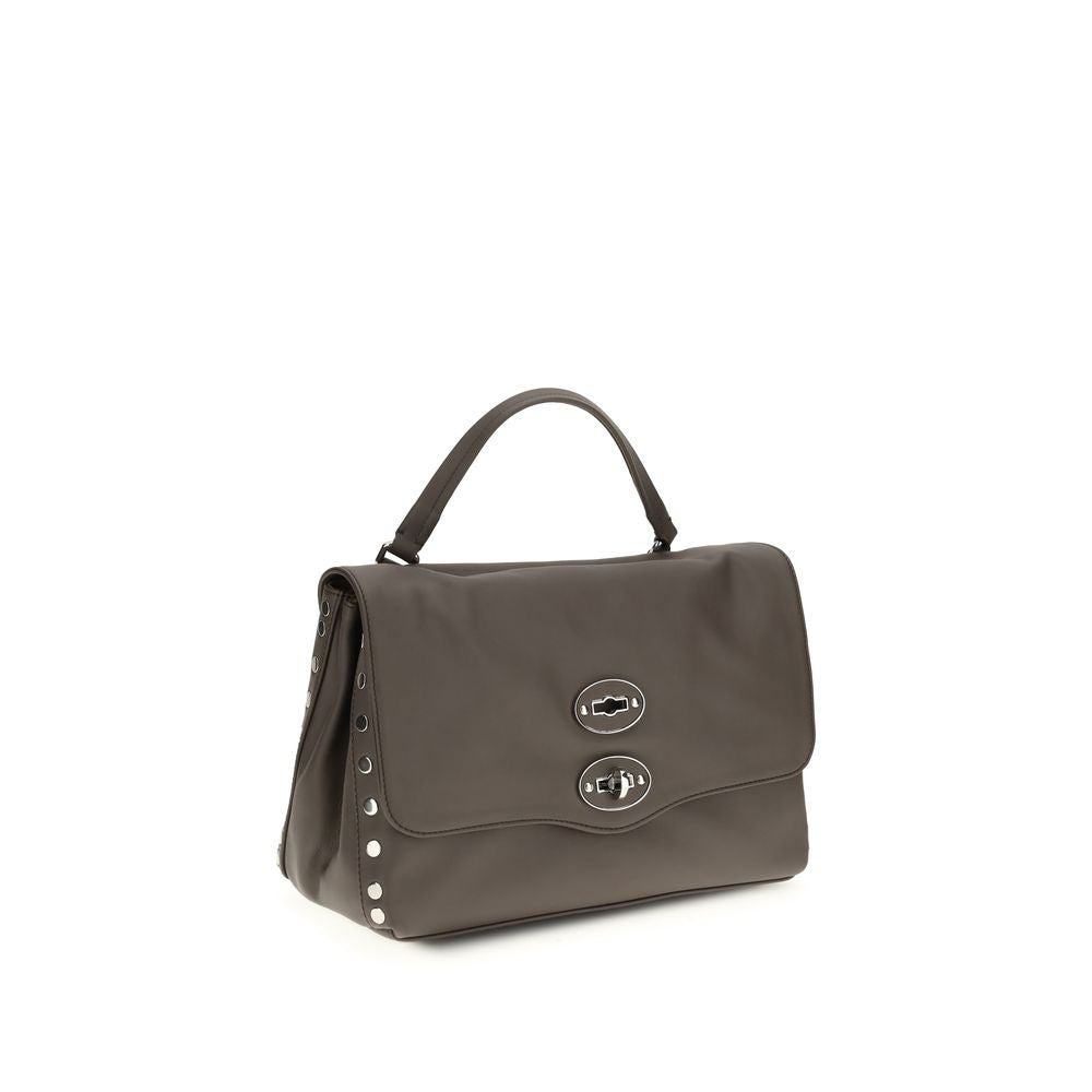 Brown Calf Leather Bos Taurus Handbag