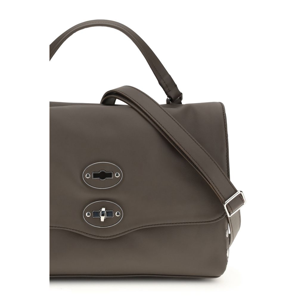 Brown Calf Leather Bos Taurus Handbag