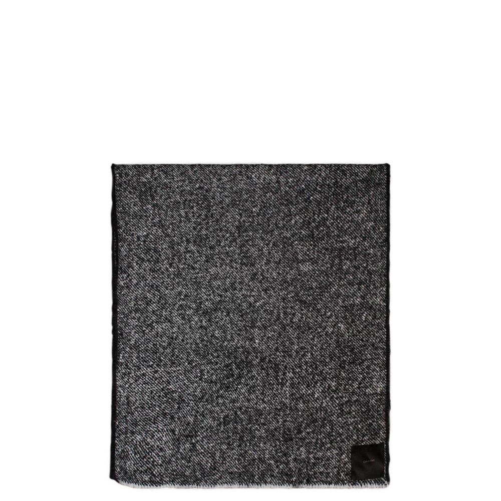 Black And White Polyester Scarf