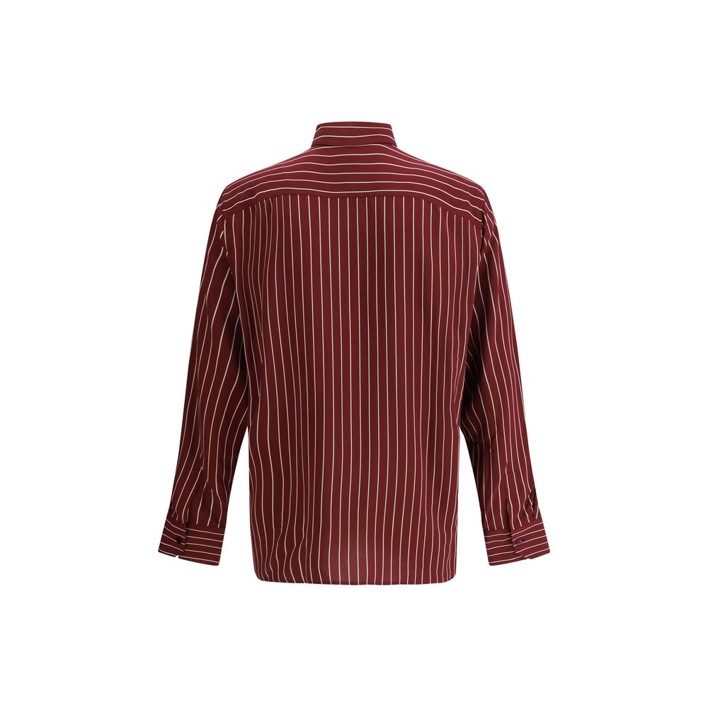 Bordeaux Viscose Pattern Shirt