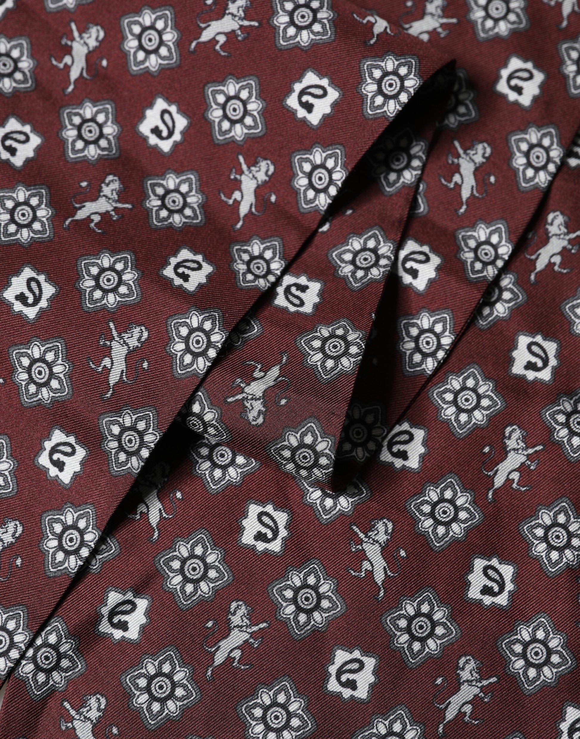 Bordeaux Silk Fringe Shawl Neck Wrap 142cm X 15.5cm  Scarf