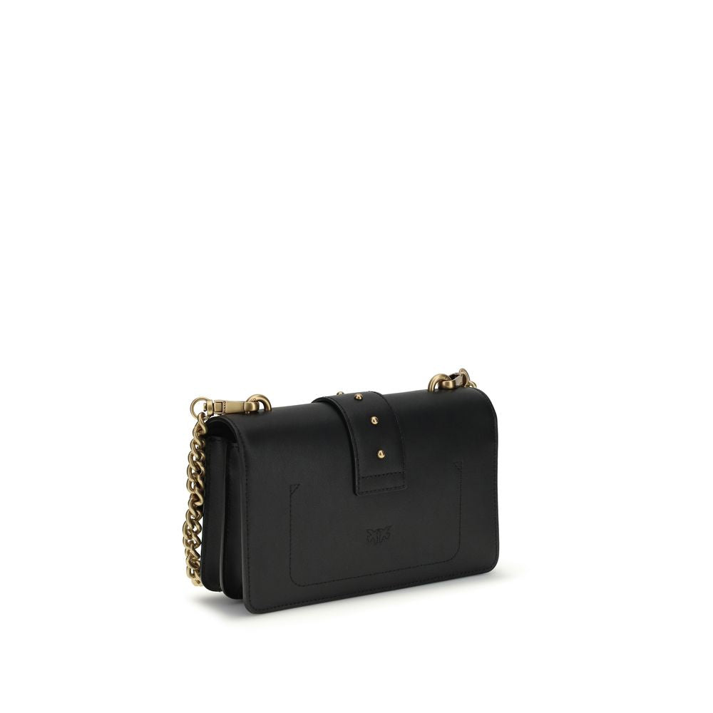 Black Calf Leather Bos Taurus Shoulder Bag