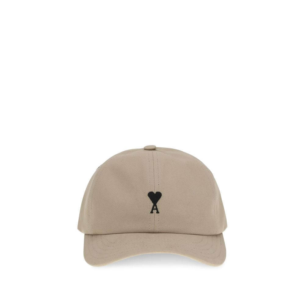 Beige Cotton Cap (Baseball Hat)