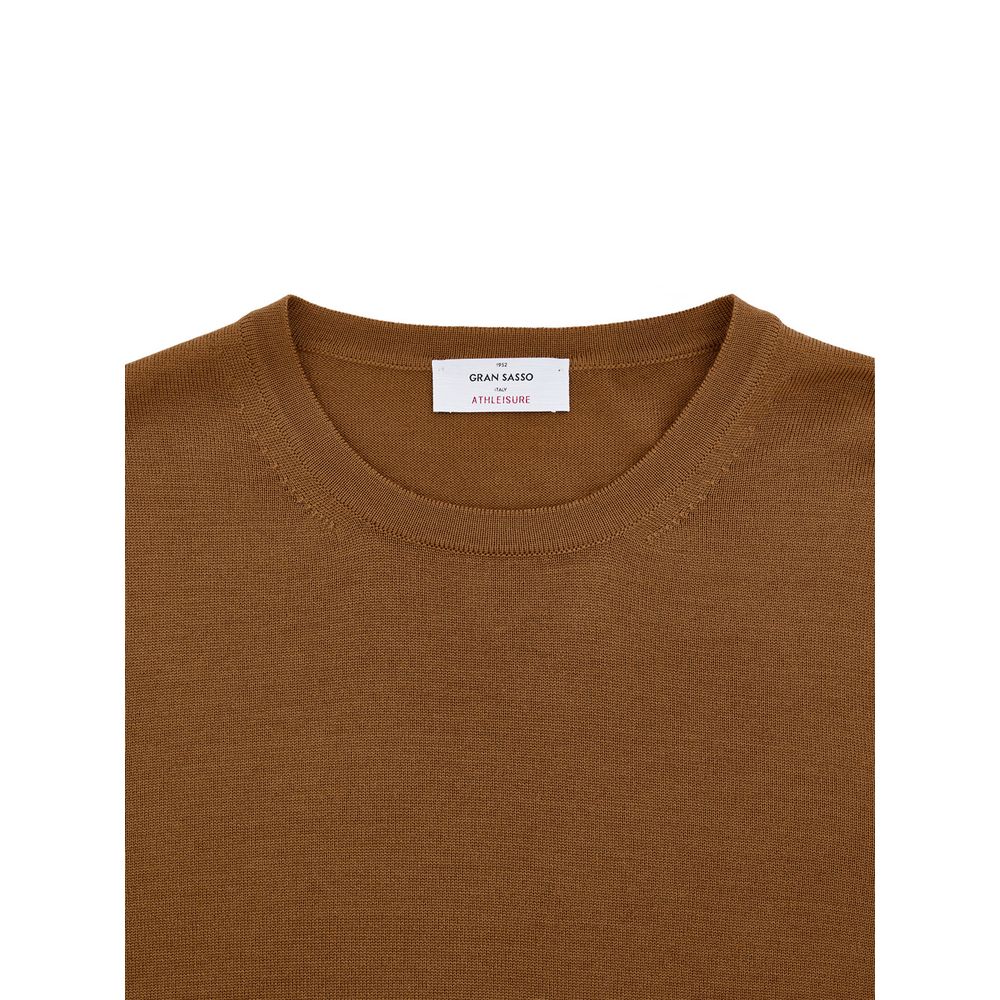 Brown Wool Sweatshirt