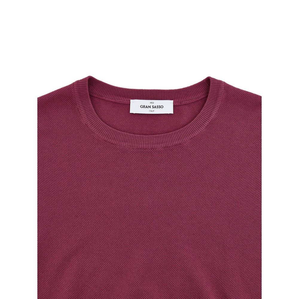 Purple Cotton Sweatshirt