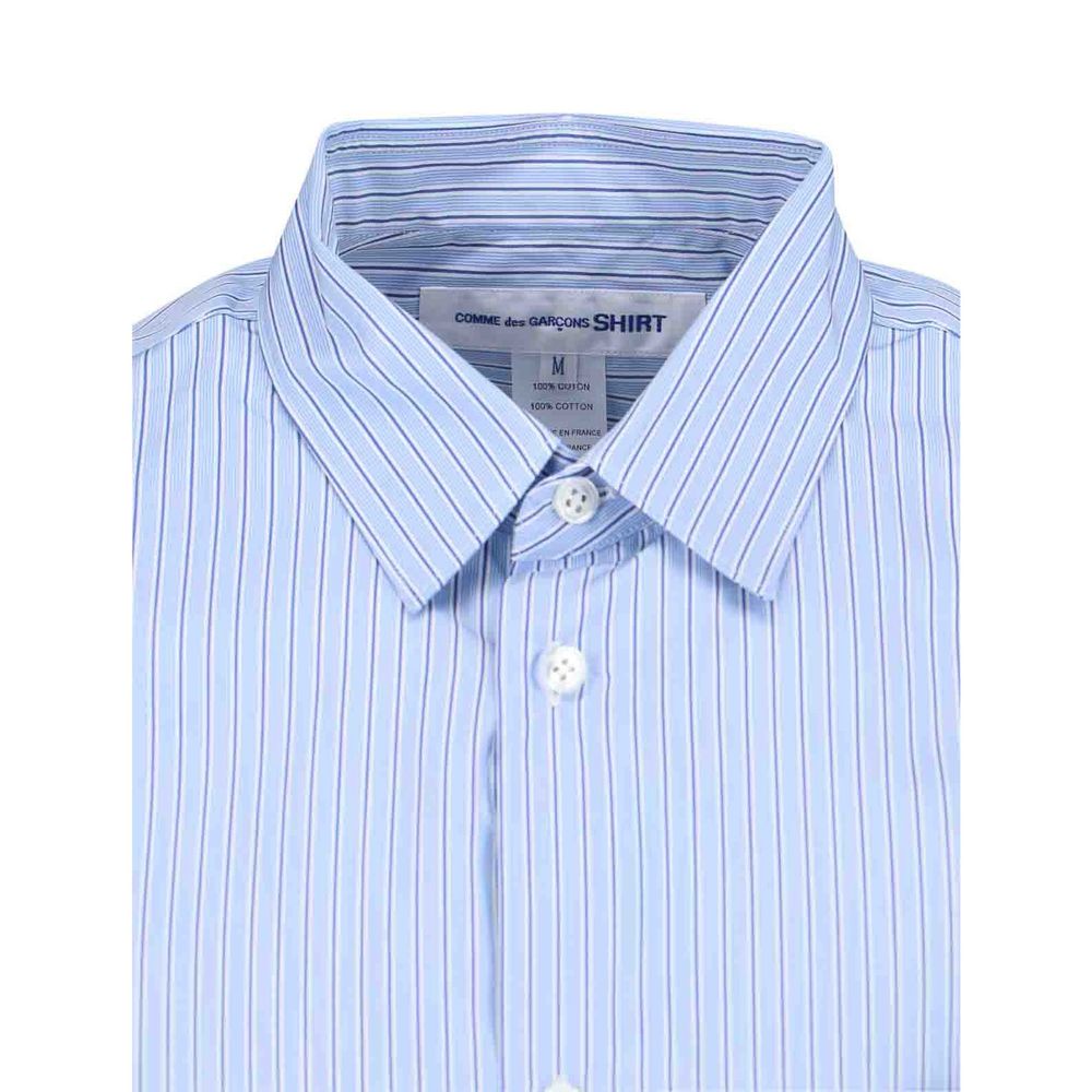 Blue Cotton Pattern Shirt