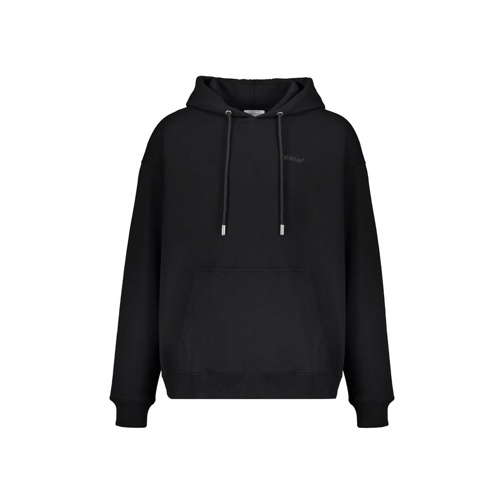 Black Cotton Sweatshirt