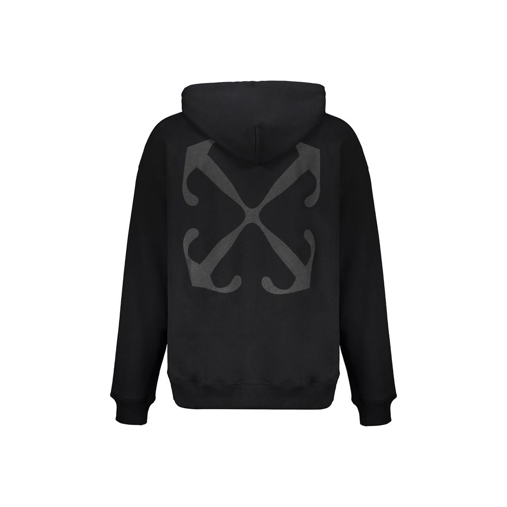Black Cotton Sweatshirt