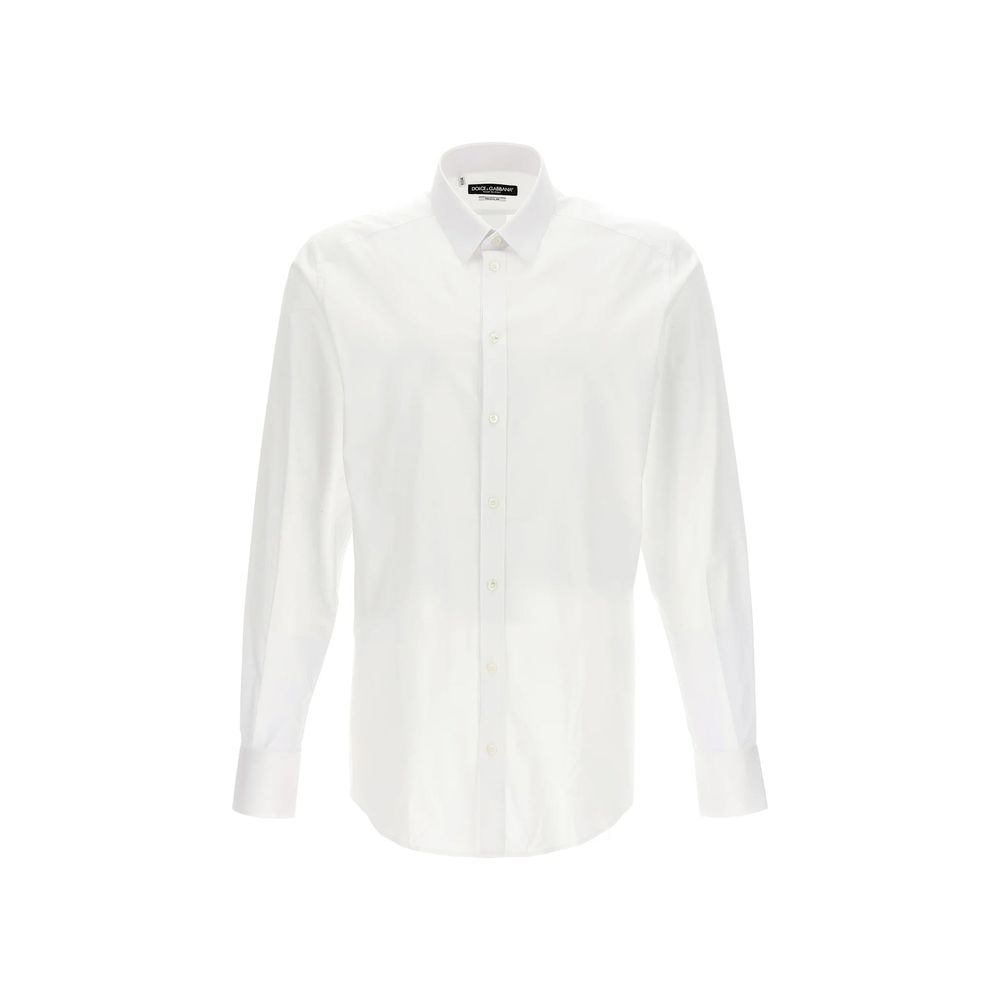 White Cotton Dress Shirt