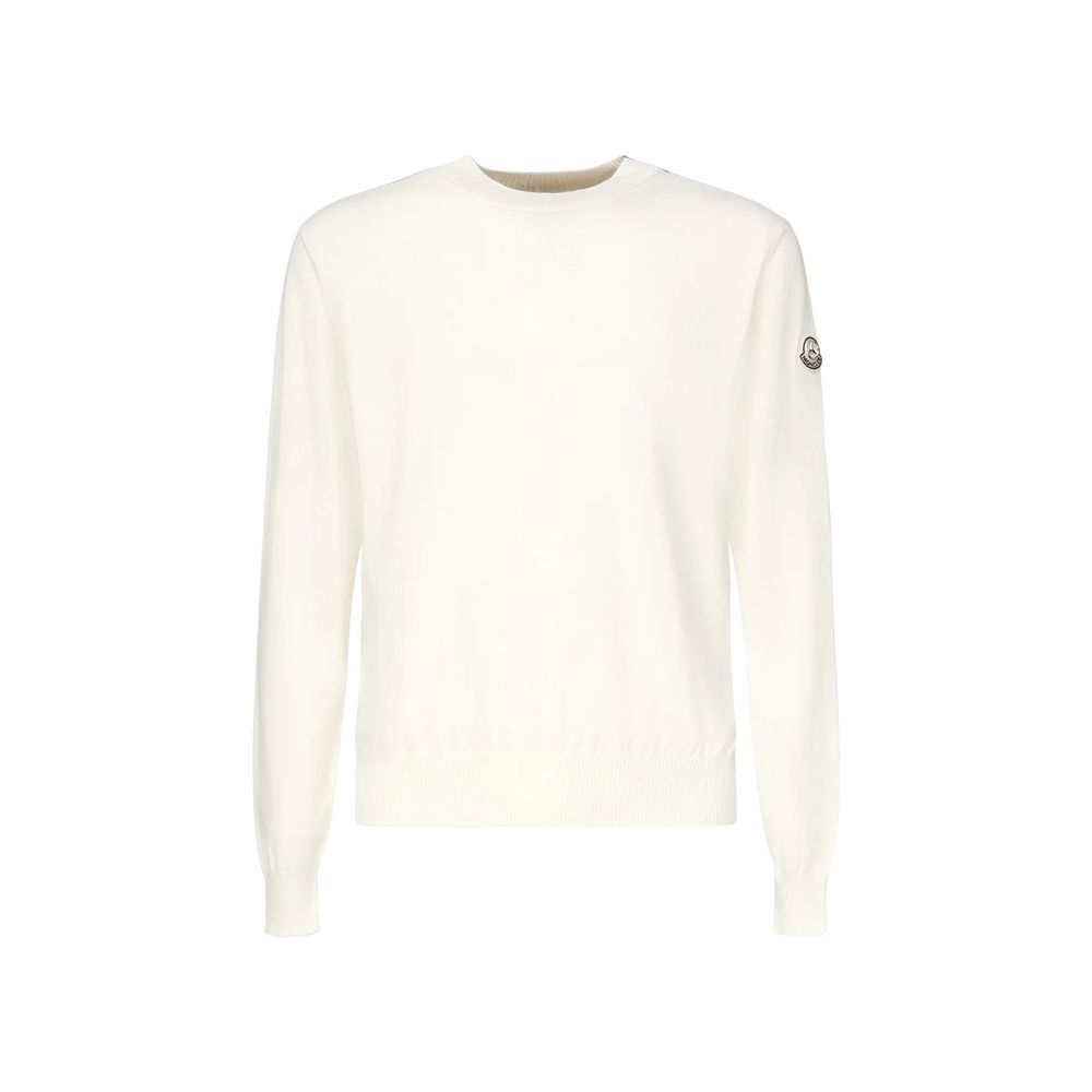 White Cotton Sweatshirt