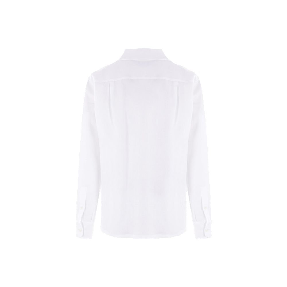 White Linen Dress Shirt