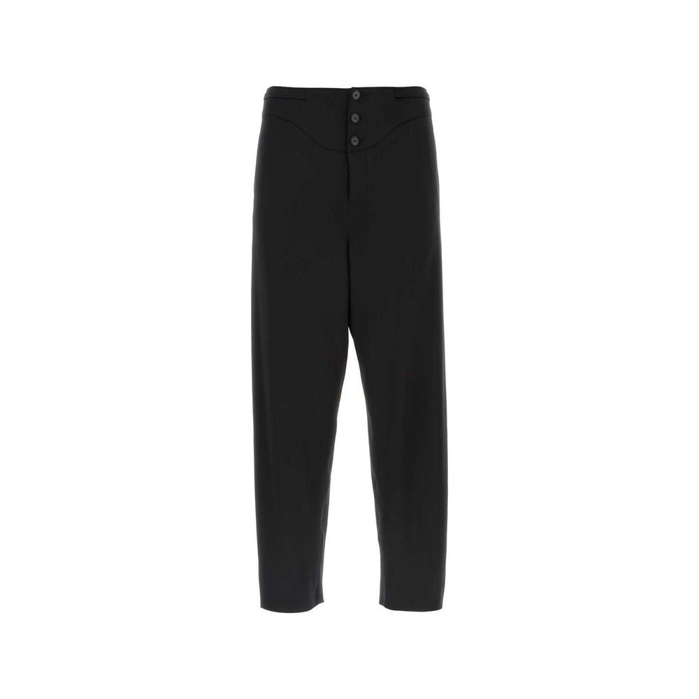 Black Silk Dress Pants