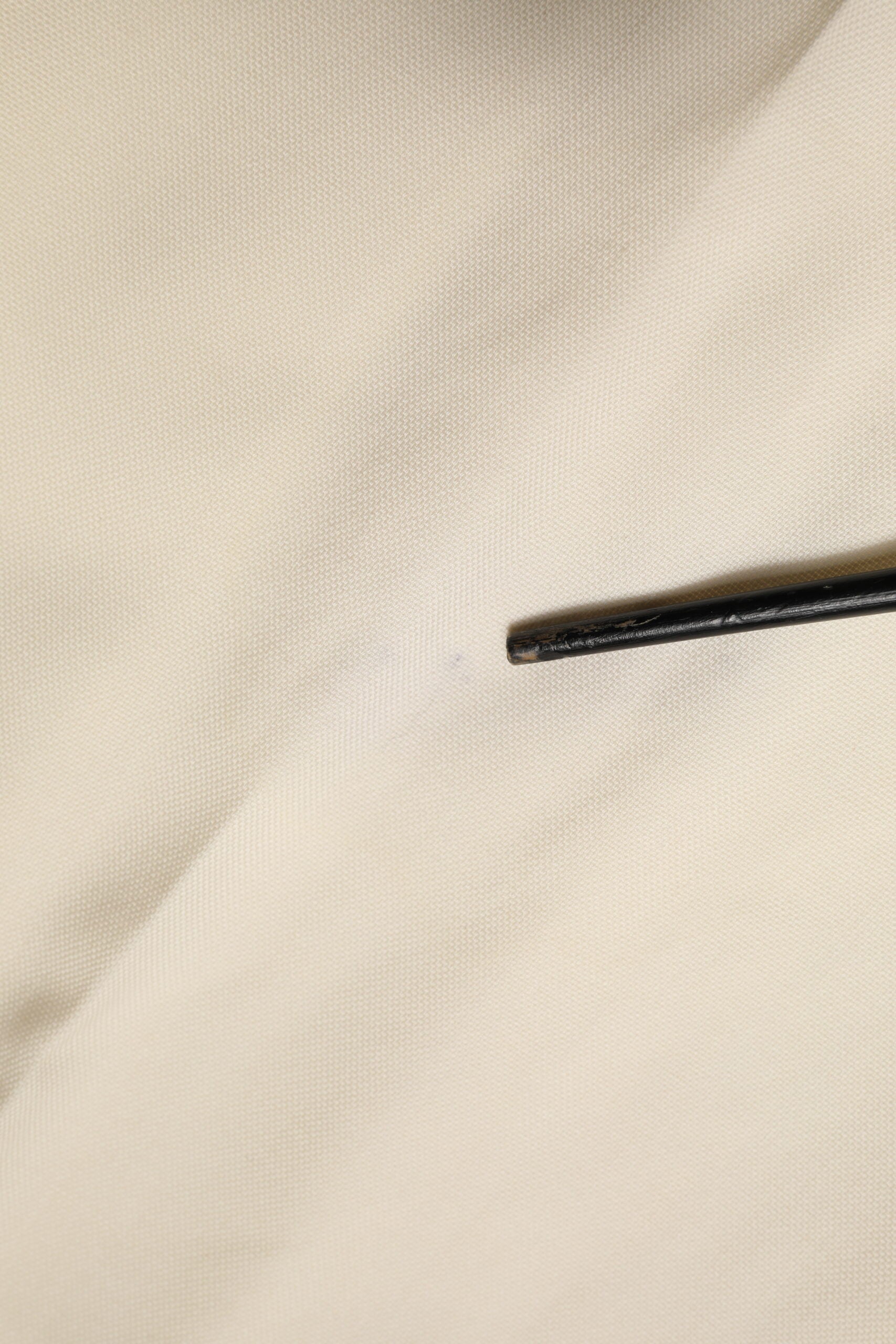 Ivory Wool Mid Waist Cropped Trouser Pants