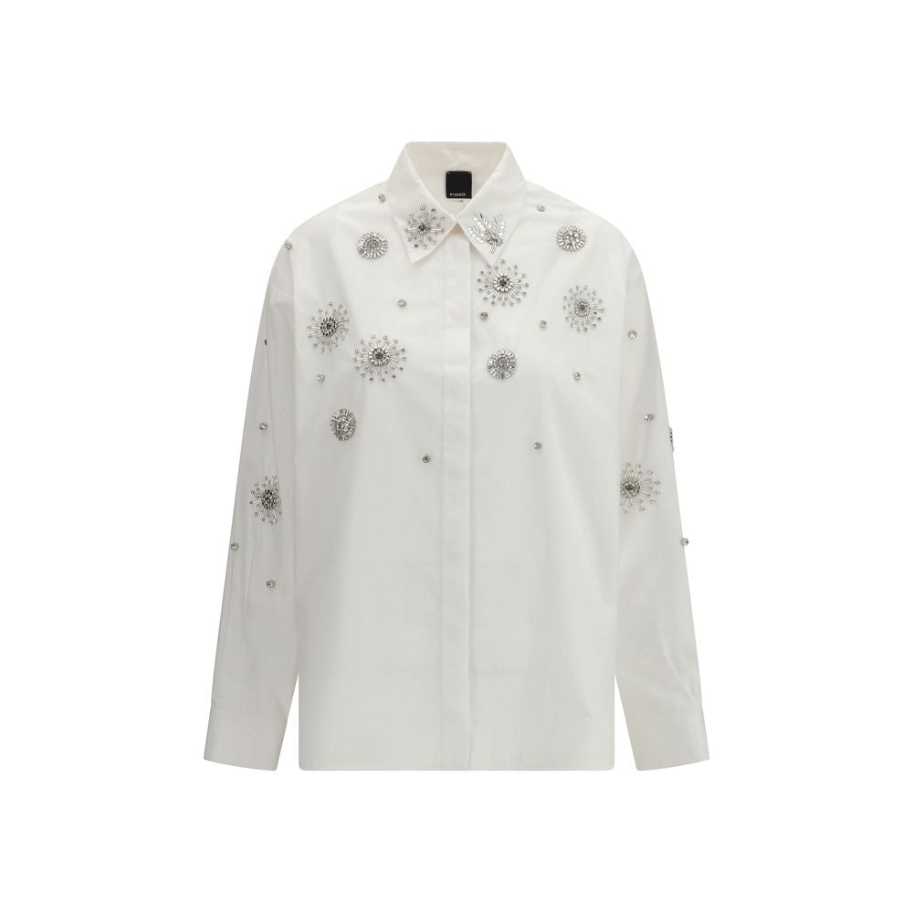 White Calf Leather Bos Taurus Shirt