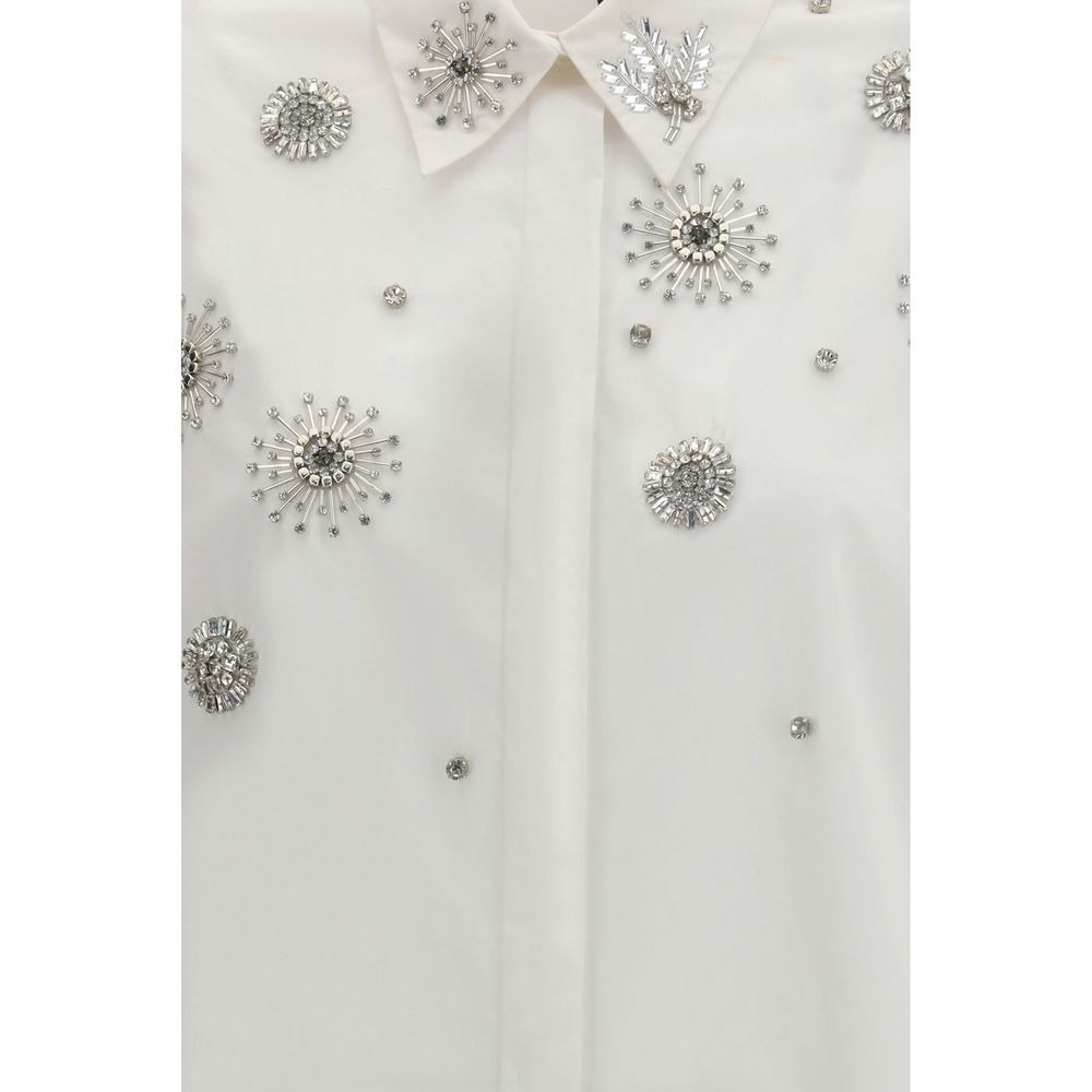 White Calf Leather Bos Taurus Shirt