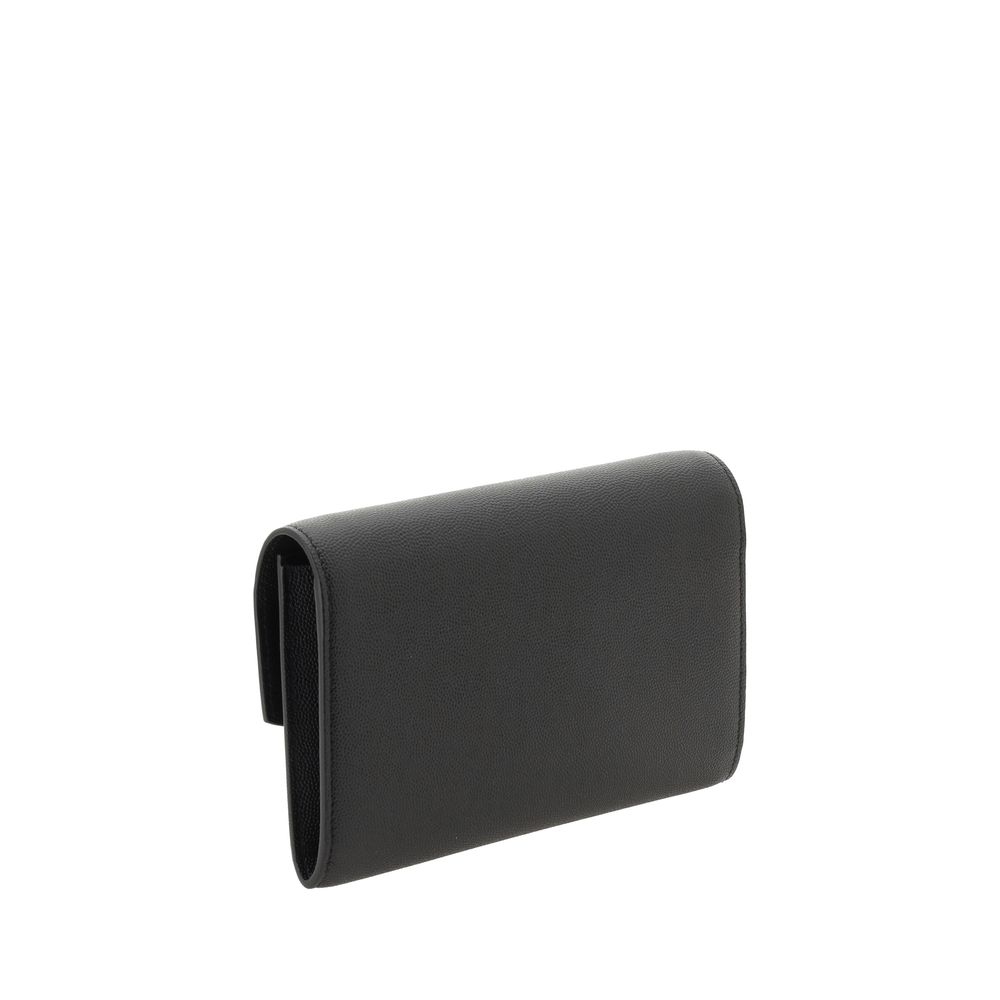 Black Calf Leather Bos Taurus Shoulder Bag