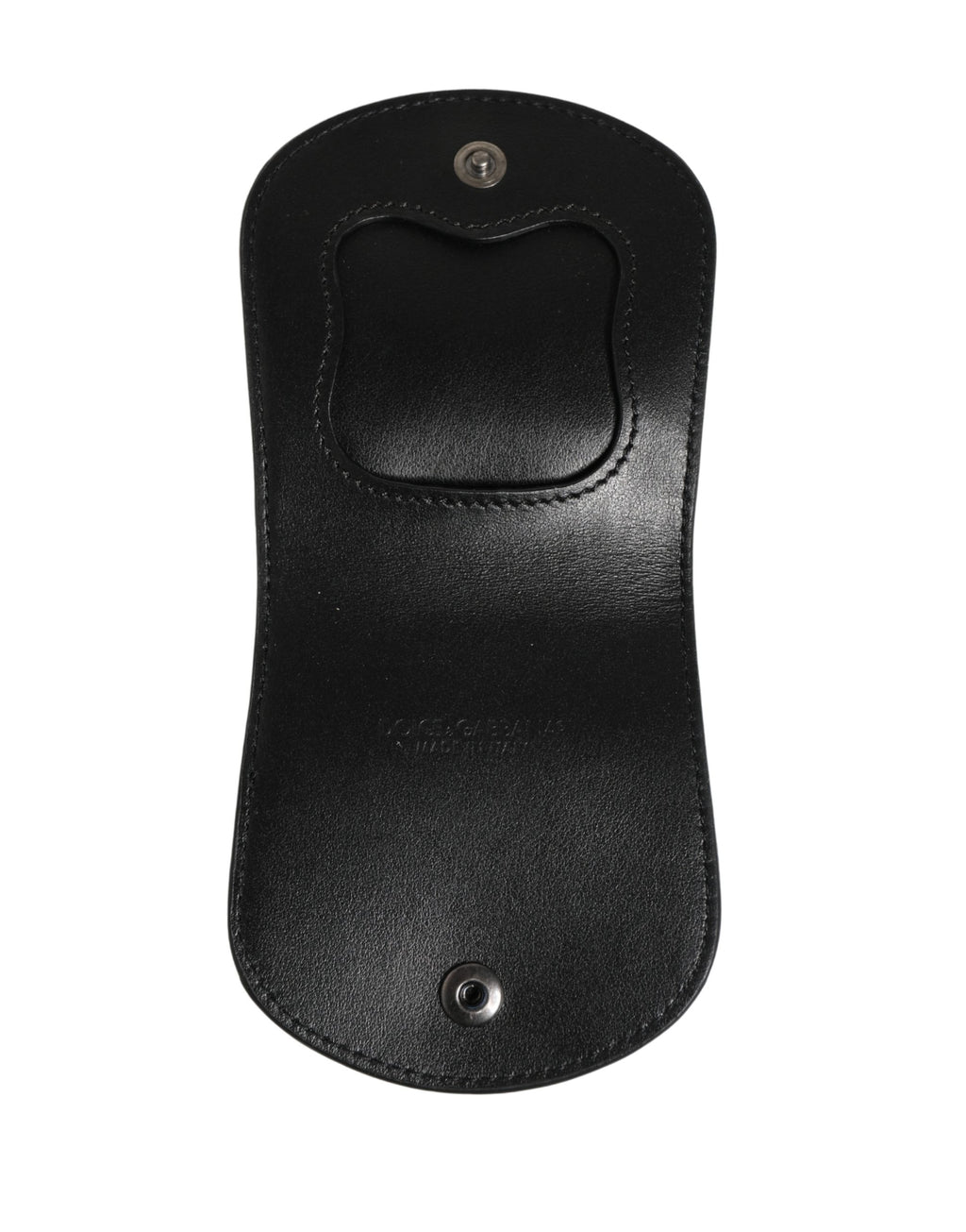 Black Exotic Skin Condom Case Holder Pocket Wallet
