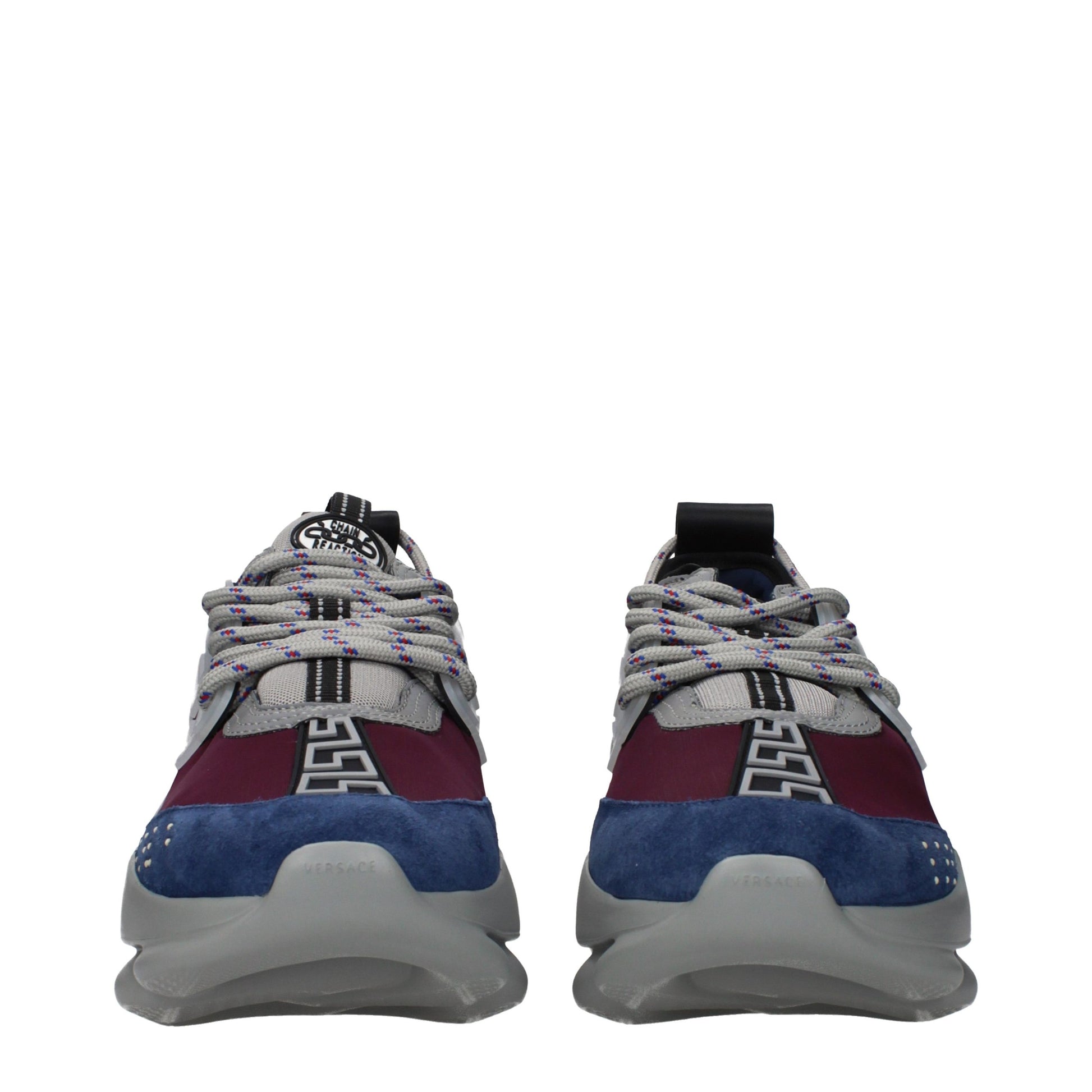 Multicolor Fabric Chunky Sneakers