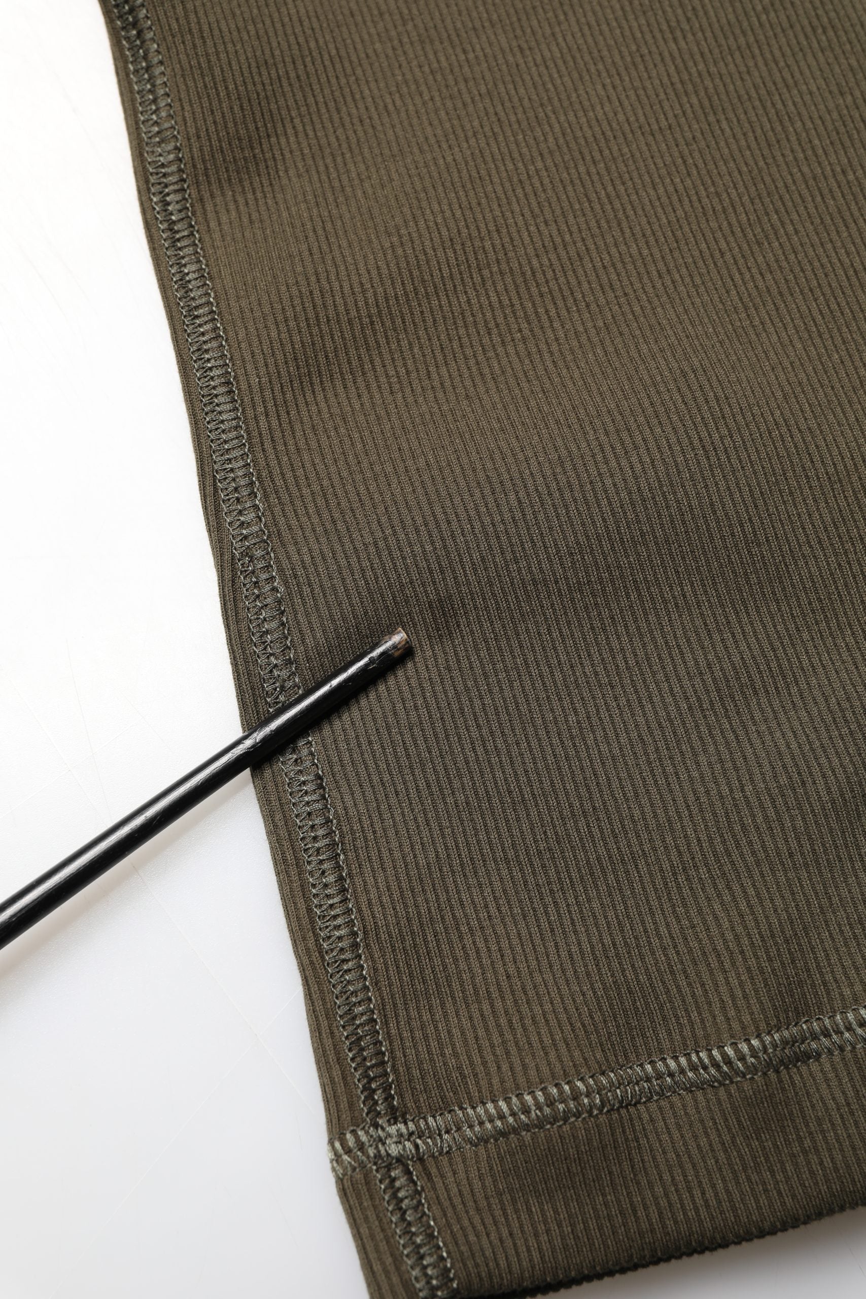 Brown Cotton Buttoned Henley Pullover Sweater